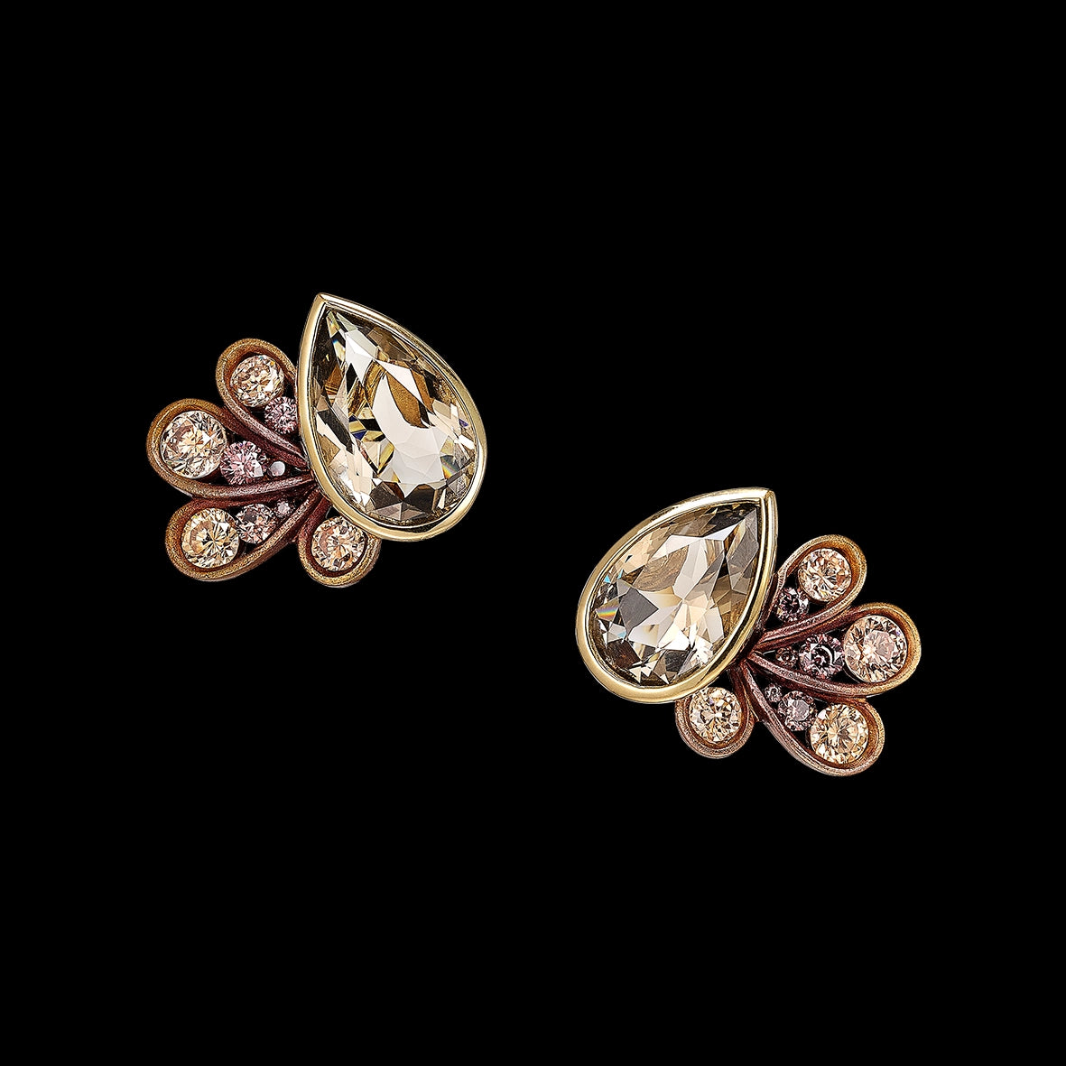 Autumn Girolle Studs